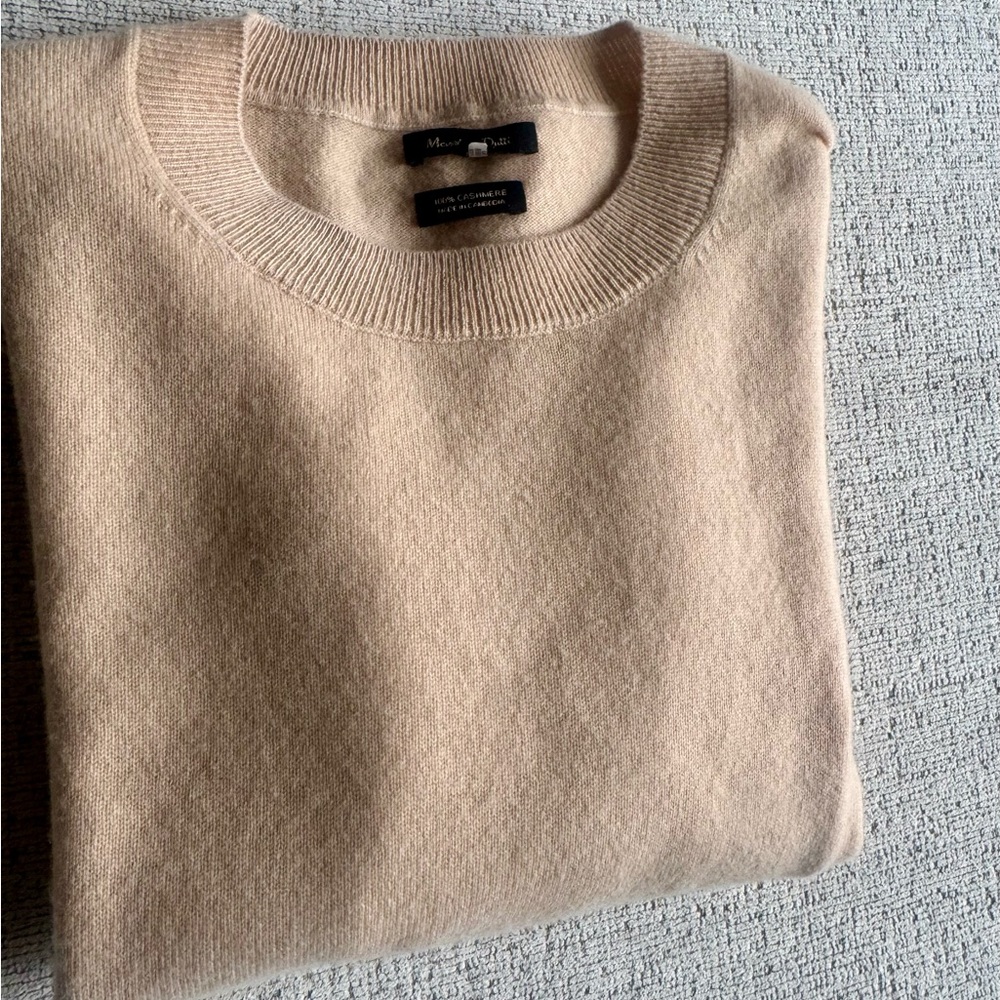 Massimo Dutti Cashmere Oatmeal Sweater (S)